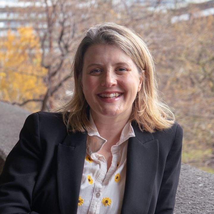 informal head and shoulders portrait